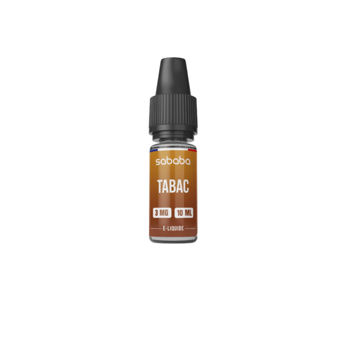 E liquide SABABA – tabac 3mg