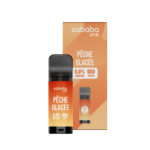 Sababa One Pêche Glacée - Boîte de recharge pré-remplie