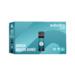 Sababa One Menthe givrée - Boîte de 4 recharges pré-remplies