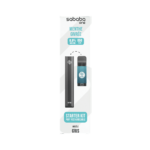 SABABA Menthe Givrée – Puff rechargeable + cartouche jetable