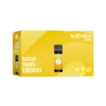 Sababa One Fruits exotiques – Boîte de 4 recharges pré-remplies