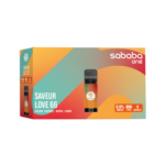 Sababa One Love 66 - Boîte de 4 recharges pré-remplies