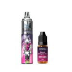 SABABA X WHITE RABBIT - BIG PUFF RECHARGEABLE 7000 BLACK DRAGON ICE 2% SEL DE NICOTINE