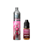 SABABA X WHITE RABBIT - BIG PUFF RECHARGEABLE 7000 FRAISE FRUIT DU DRAGON 2% SEL DE NICOTINE