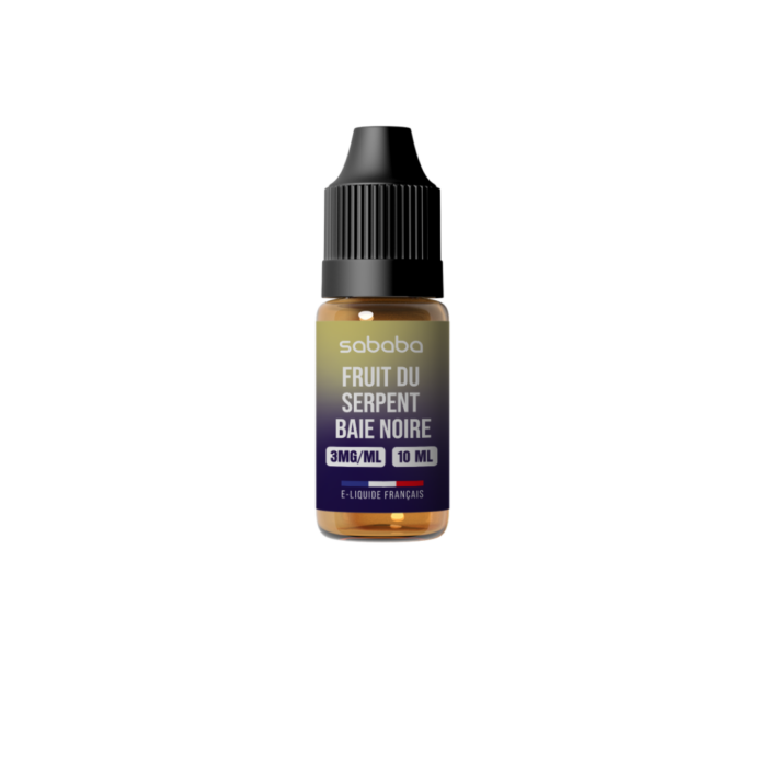 E liquide-SABABA-fruit-du-serpent et baie noire-3mg