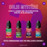 SABABA - COLIS MYSTÈRE 20MG AU SEL DE NICOTINE (4 FIOLES 10ML)